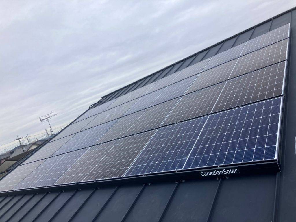 越谷市　I様　太陽光発電システム・蓄電システム